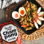 Nongshim Champong Tenger gyümölcsei Ramen 124g