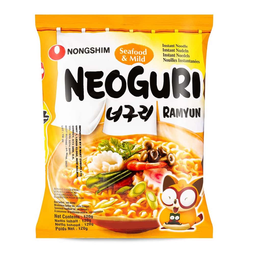 Nongshim Neoguri Enyhén fűszeres tészta 120g