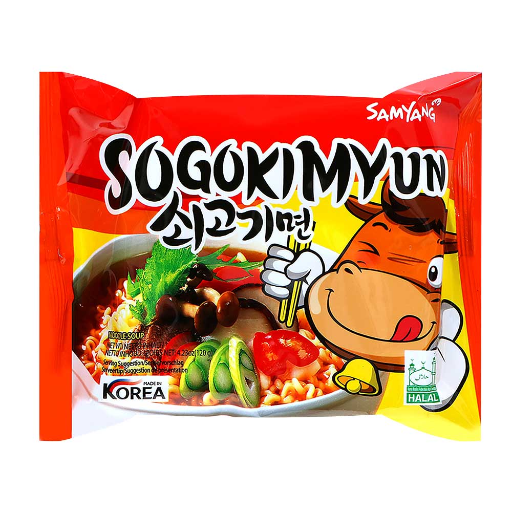 Samyang Sogokimyun Marhahúsos Ramen 120g