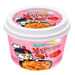 Samyang Buldak Carbo Rizses egytálétel Tteokbokki tálban 179g