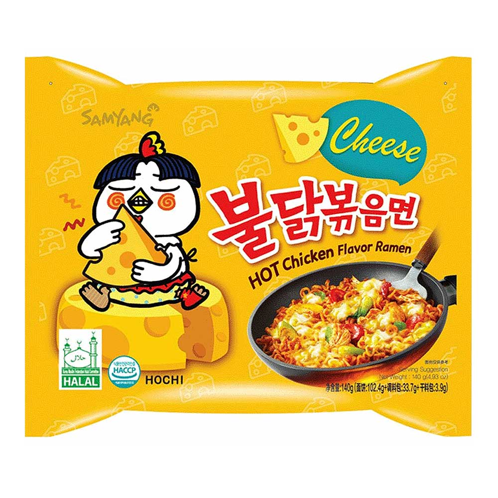 Samyang Buldak Sajtos Csirke Sült tésztával 140g