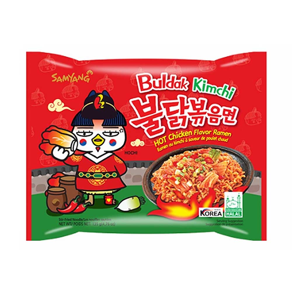 Samyang Buldak Kimchi Csirke Sült tésztával 135g