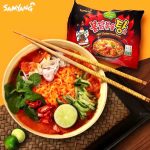 Samyang Buldak Csirkepörkölt Sült tésztával 145g