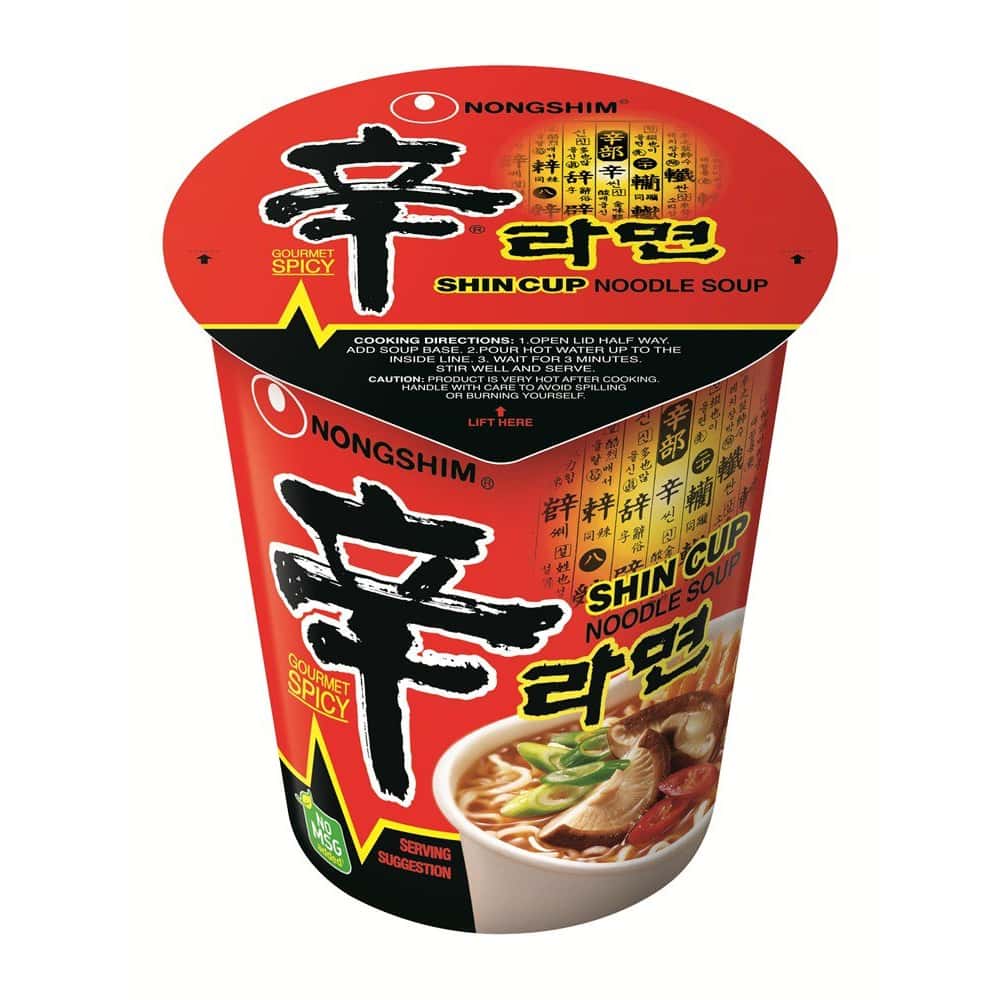Nongshim Shin Ramen Pohárban 68g