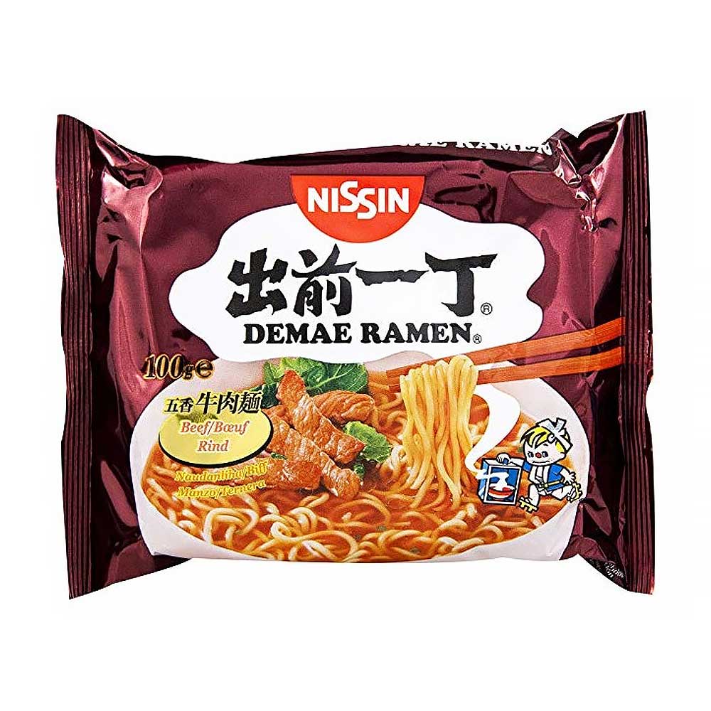 Nissin Demae Marhahúsos Ramen 100 g