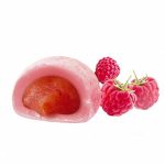 Q Brand Málna Pudingos Mochi 168g