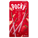 Glico Prémium Epres Pocky Eper darabokkal 55g (2 csomag)