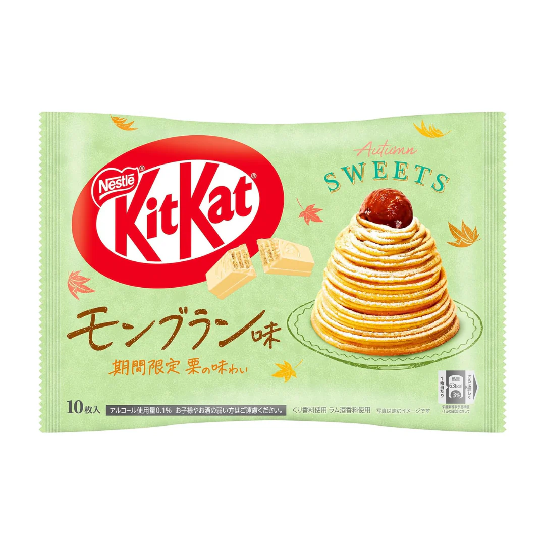 Nestlé Mont Blanc ízű Kit Kat 116g