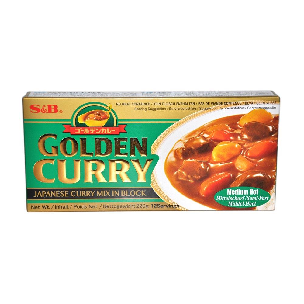 Golden Curry Mix Medium Hot 220g