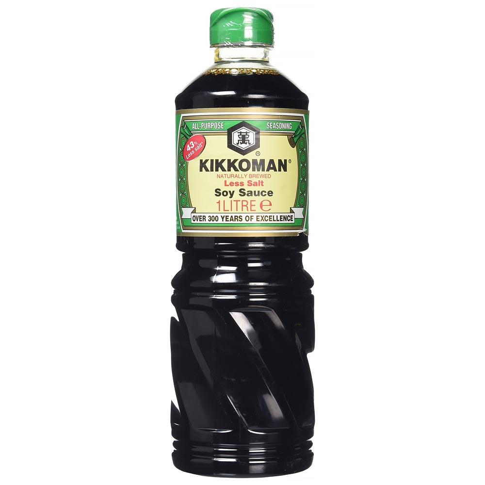 Kikkoman Csökkentett sótartalmú szójaszósz 1L