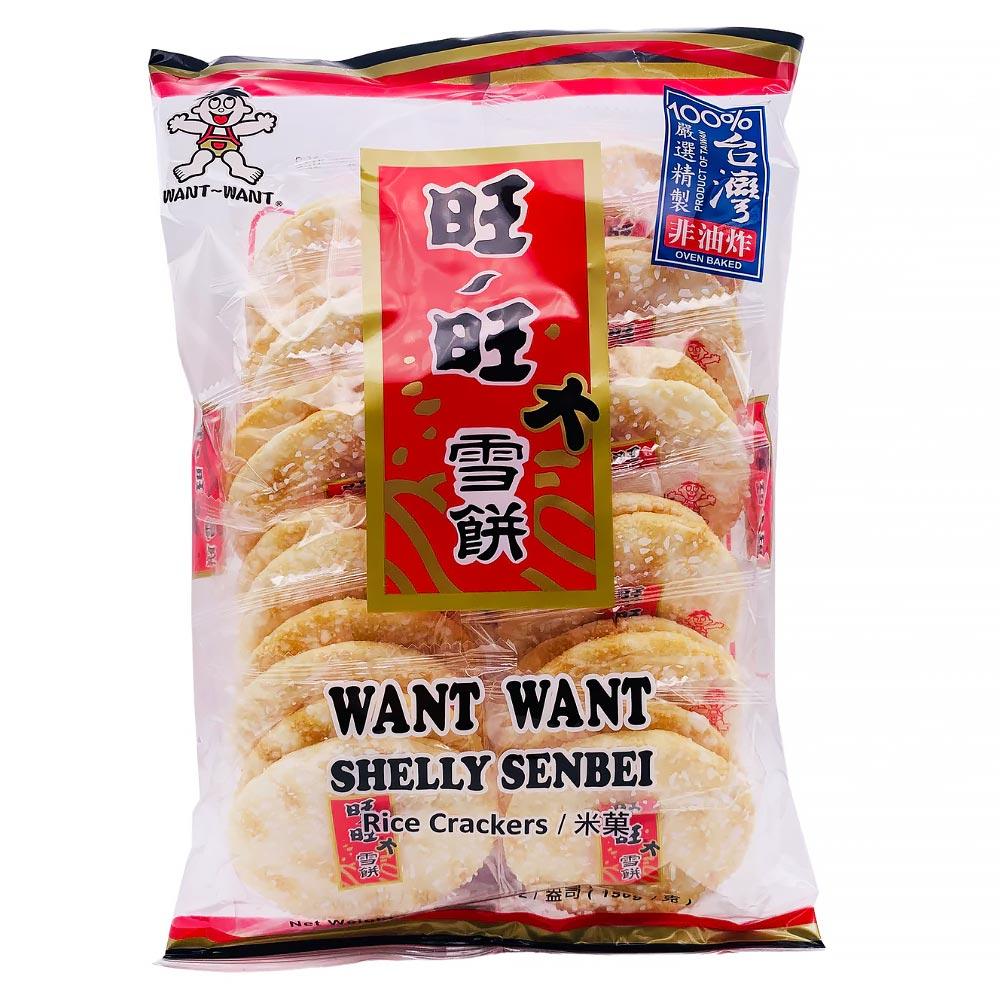 WANT WANT Shelly Senbei Rice Crackers 150g