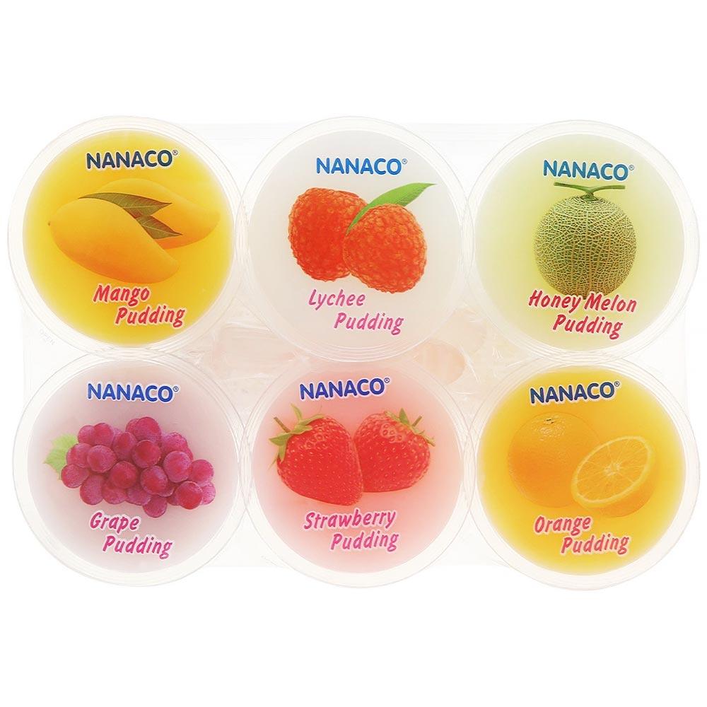 Nanaco Nata Decoco Vegyes ízű Gyümölcsös Puding