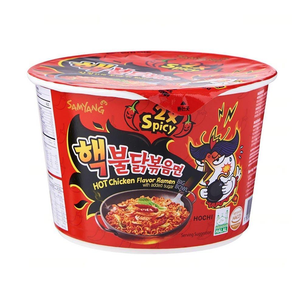 SAMYANG 2x Spicy Hot Chicken Bowl Ramen 105g