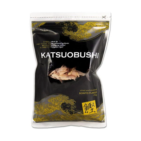 Katsuobushi Szárított és Füstölt Bonito Pehely 25g