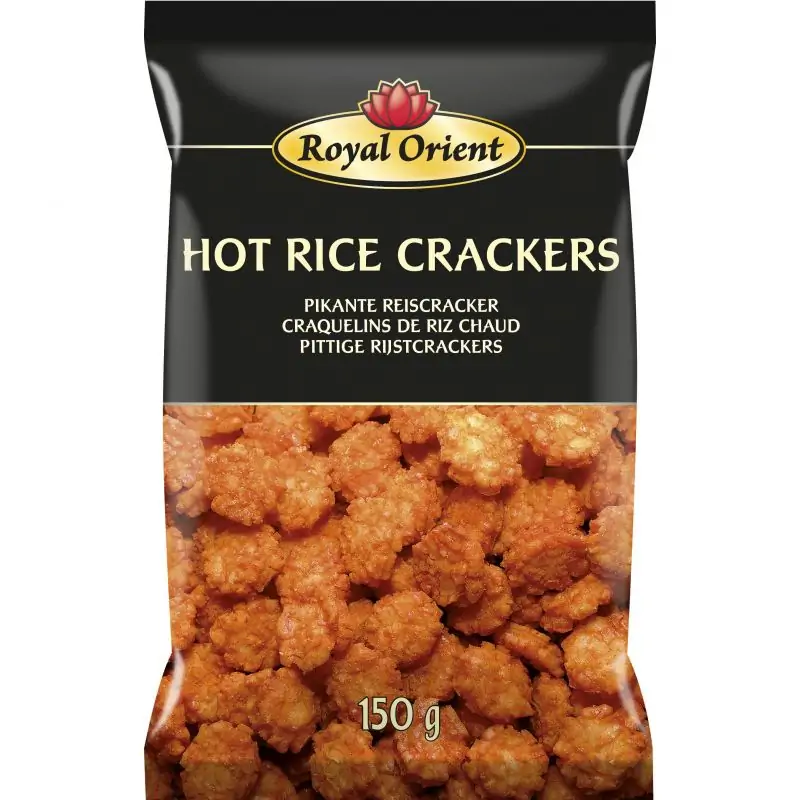 Royal Orient Hot Rice Crackers 150g