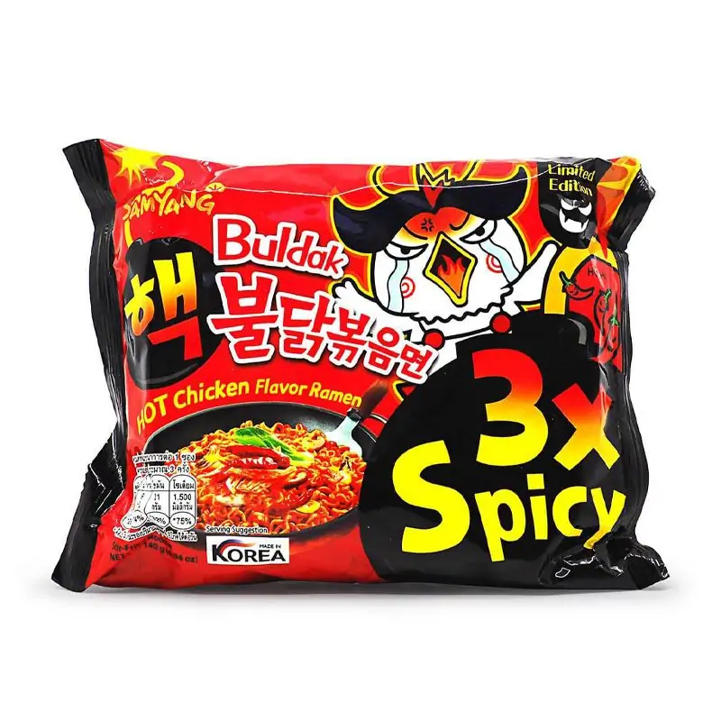 Samyang Buldak 3x Spicy Chicken Roasted Ramen 140g