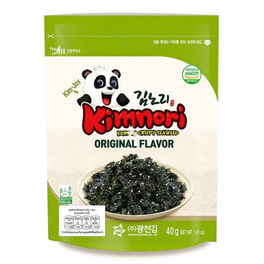 Kwangcheon Kimnori Ropogós Eredeti Ízű Alga Snack 40g
