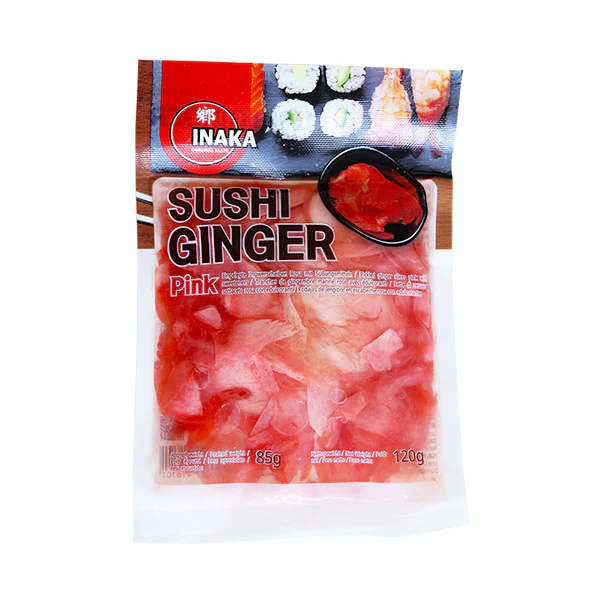 Inaka Sushi Ginger Pink 120g
