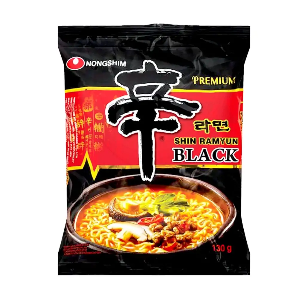 Nongshim Shin Ramyun Black Instant Tésztaleves 130g