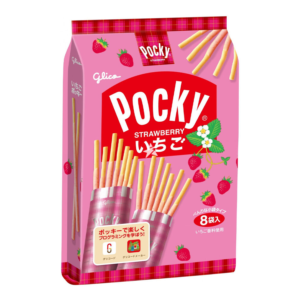 Glico Prémium Epres Pocky (8 csomag) 93.6g