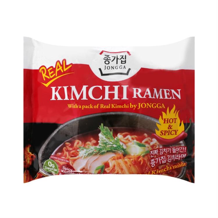 Jongga REAL Kimchi Instant Tészta 122g