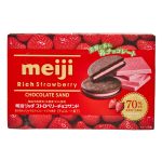 Meiji Rich Epres Csokoládés Szendvics Sütemény 96g