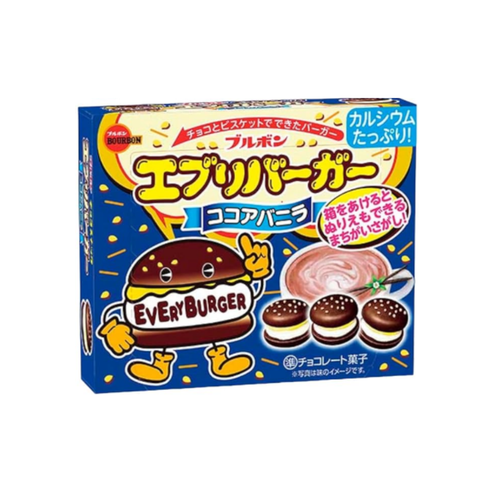 Bourbon Everyburger Kakaós Vaníliás Keksz 61g