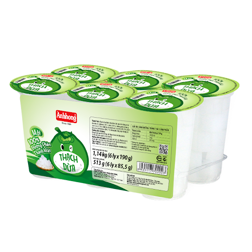 Anhhong Thach Dua Kókuszzselés Ital