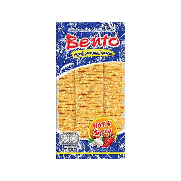BENTO Csípős és Fűszeres Tintahal Snack 20g