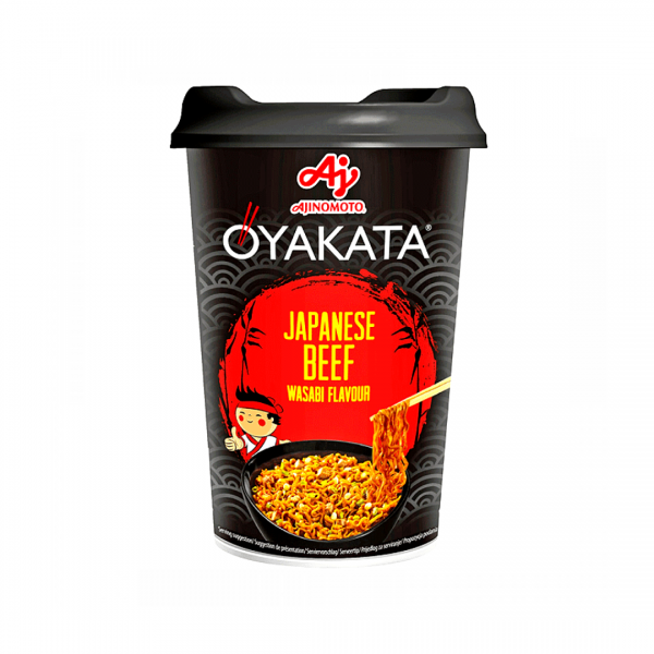 Oyakata Instant Marhahúsos Wasabi Ramen 93g