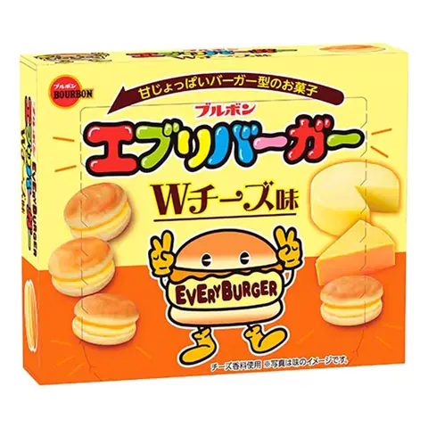 Bourbon Everyburger Sajtkrémes Kekszek 58g