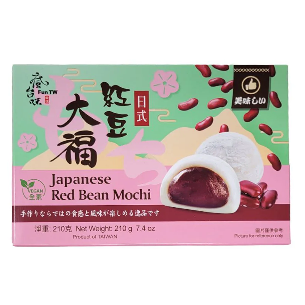 Fun TW Japán Vörös Babos Mochi 210g