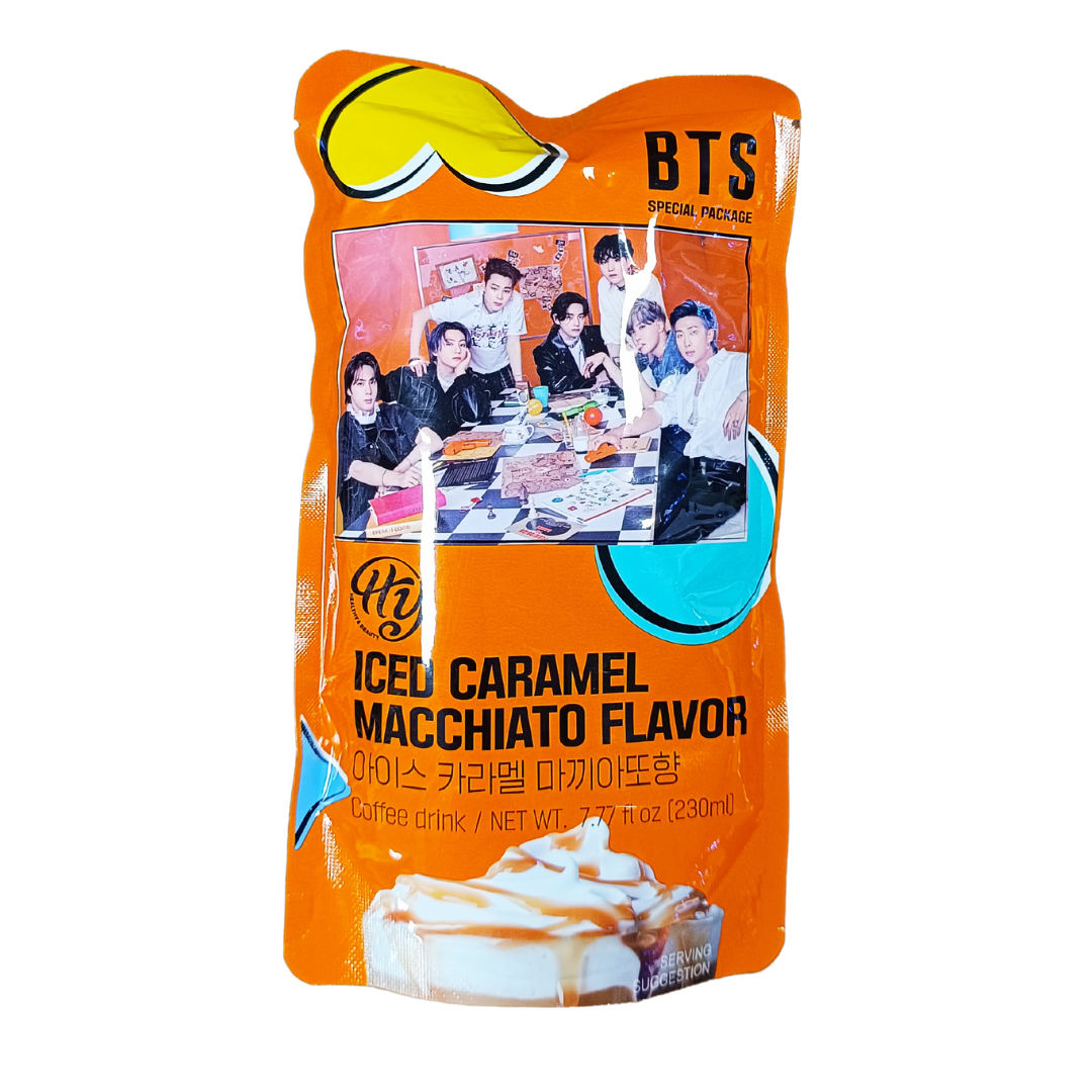 BTS Iced Caramel Macchiato Kávéital 230ml