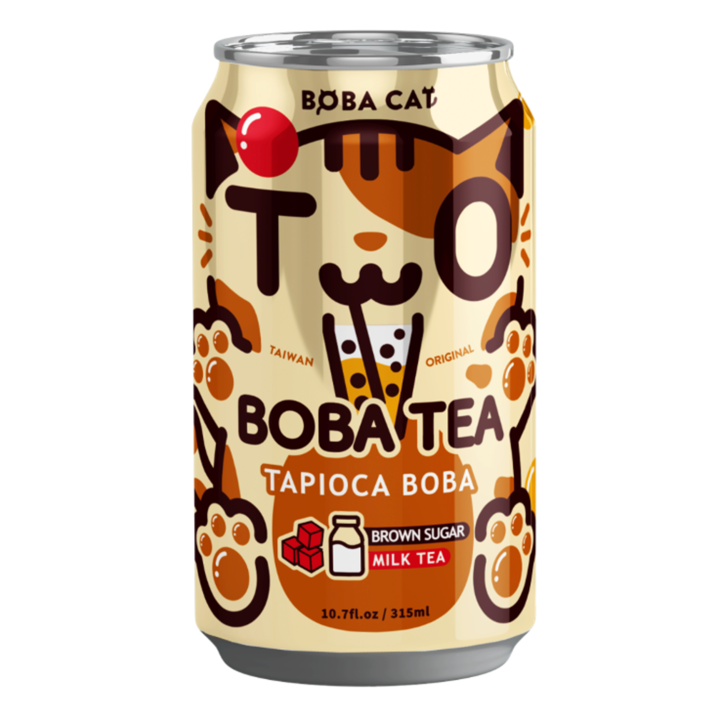 Boba Cat Barnacukros Bubble Tea Tápiókával 315ml