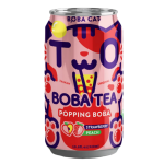 Boba Cat Epres és Barackos Bubble Tea Roppanó Golyókkal 320ml