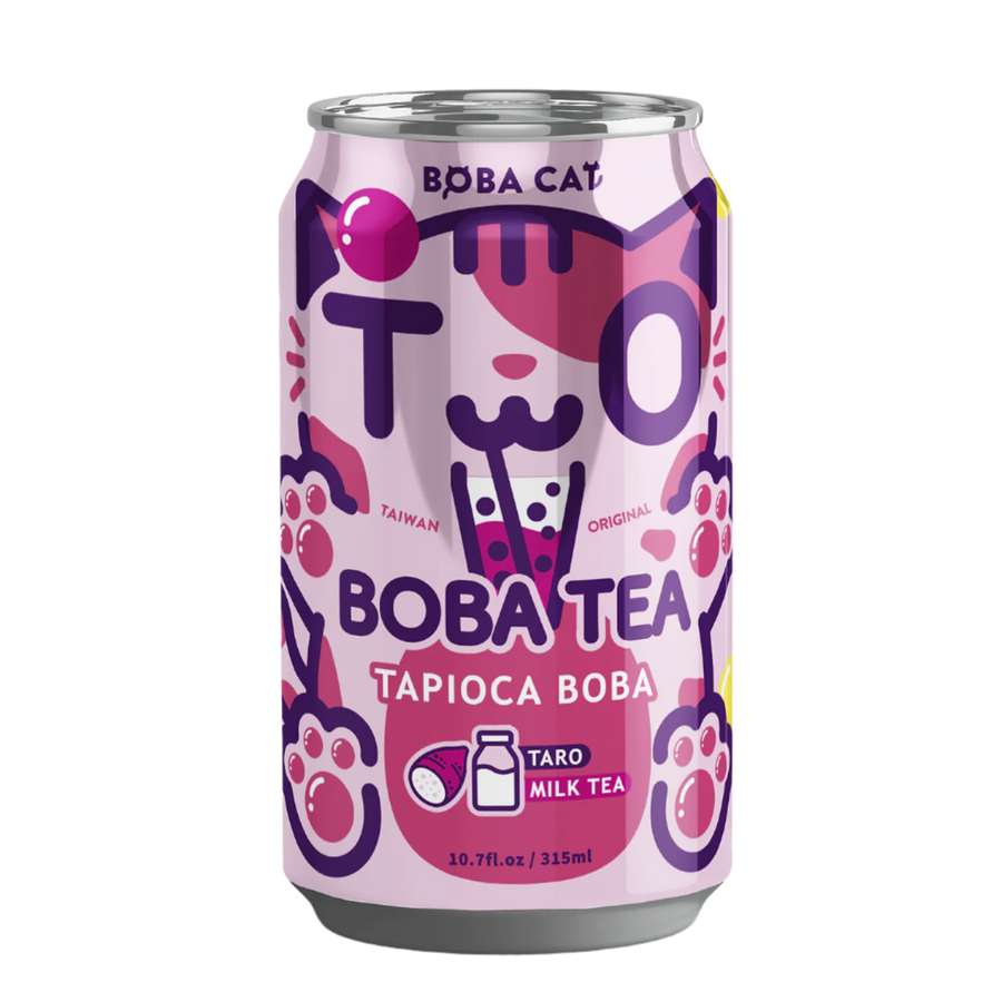 Boba Cat Tarós Bubble Tea Tápiókával 315ml