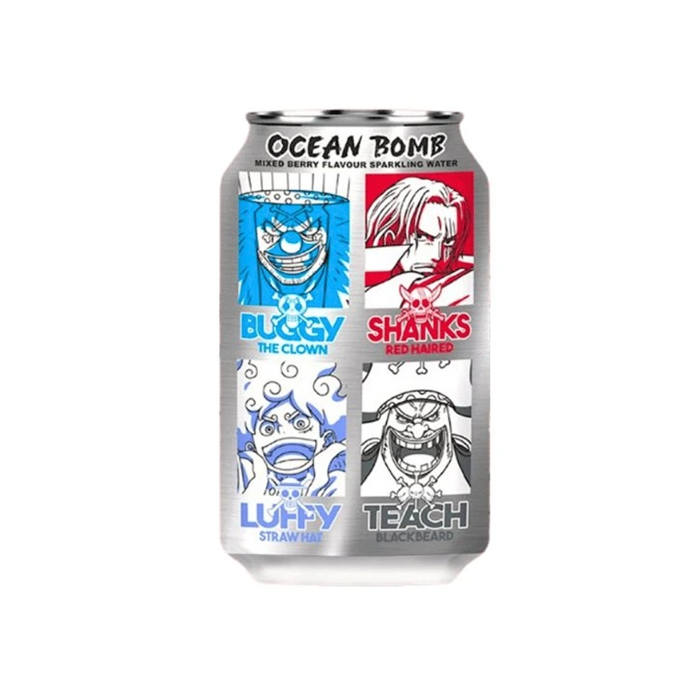 Ocean Bomb One Piece Four Emperor Vegyes Bogyós Szénsavas Üdítő 330ml
