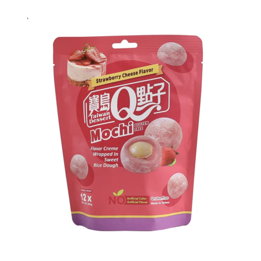 Q Brand Epres Sajttortás Mochi 180g