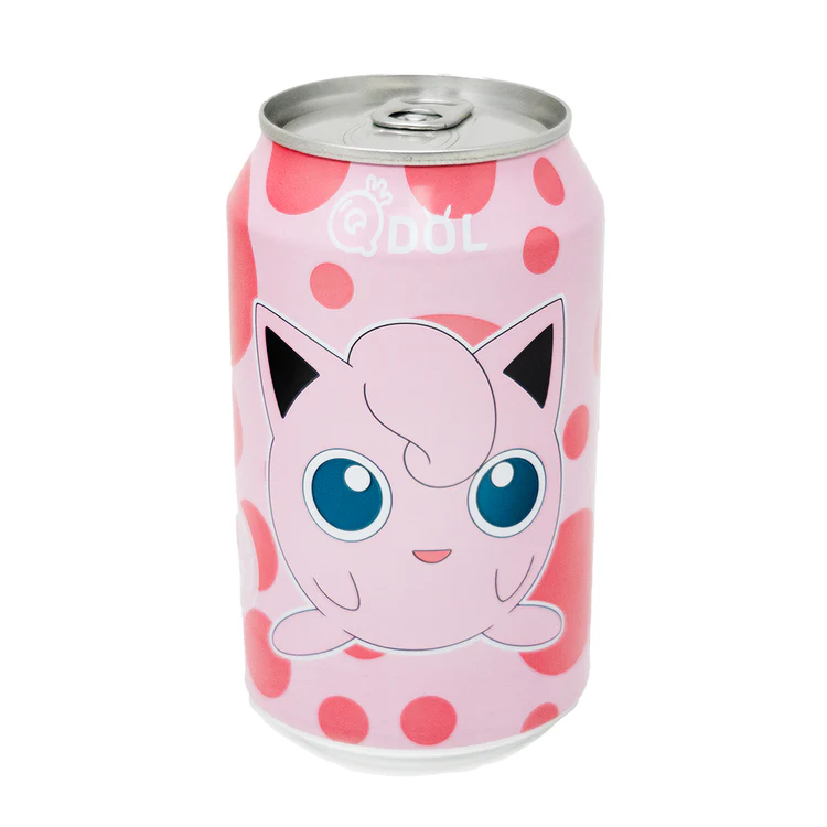 QDol Pokemon Jigglypuff Barackos Szénsavas Ital 330ml
