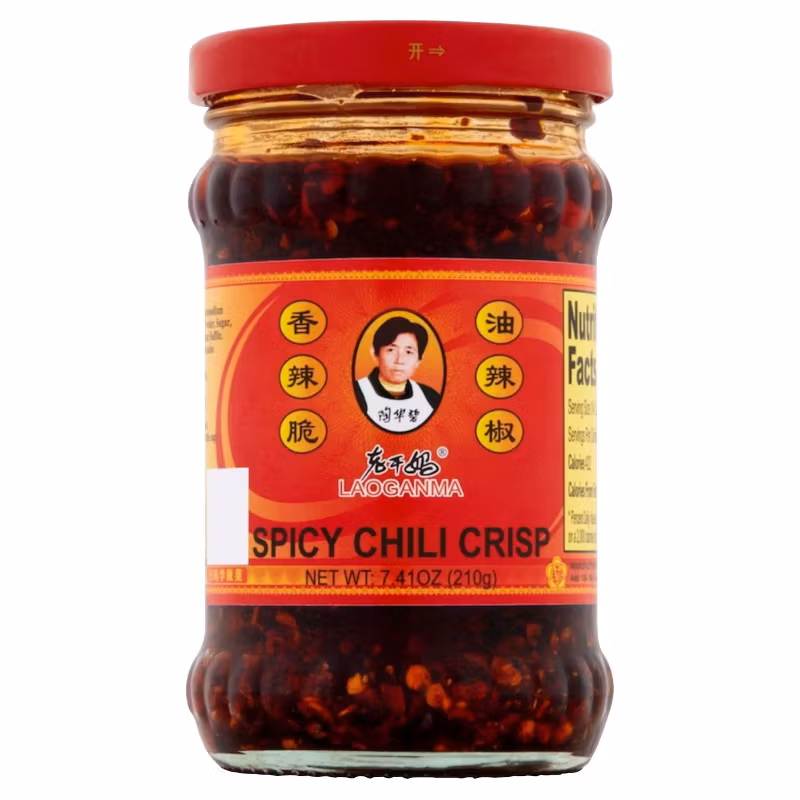 LAO GAN MA Ropogós chili olajban 210g