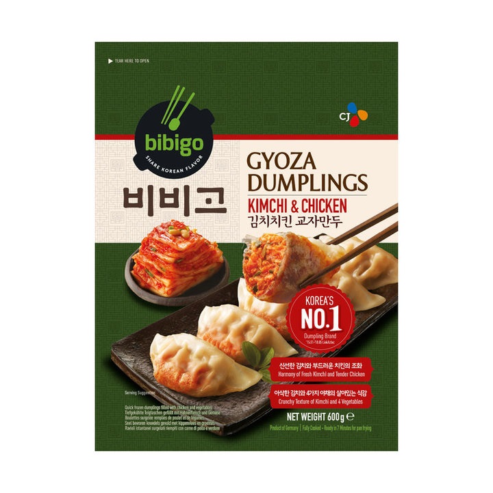 Bibigo Kimchis és Csirkehúsos Gyoza 600g
