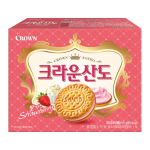 Crown Sando Epres és Sajtkrémes Kekszek 161g