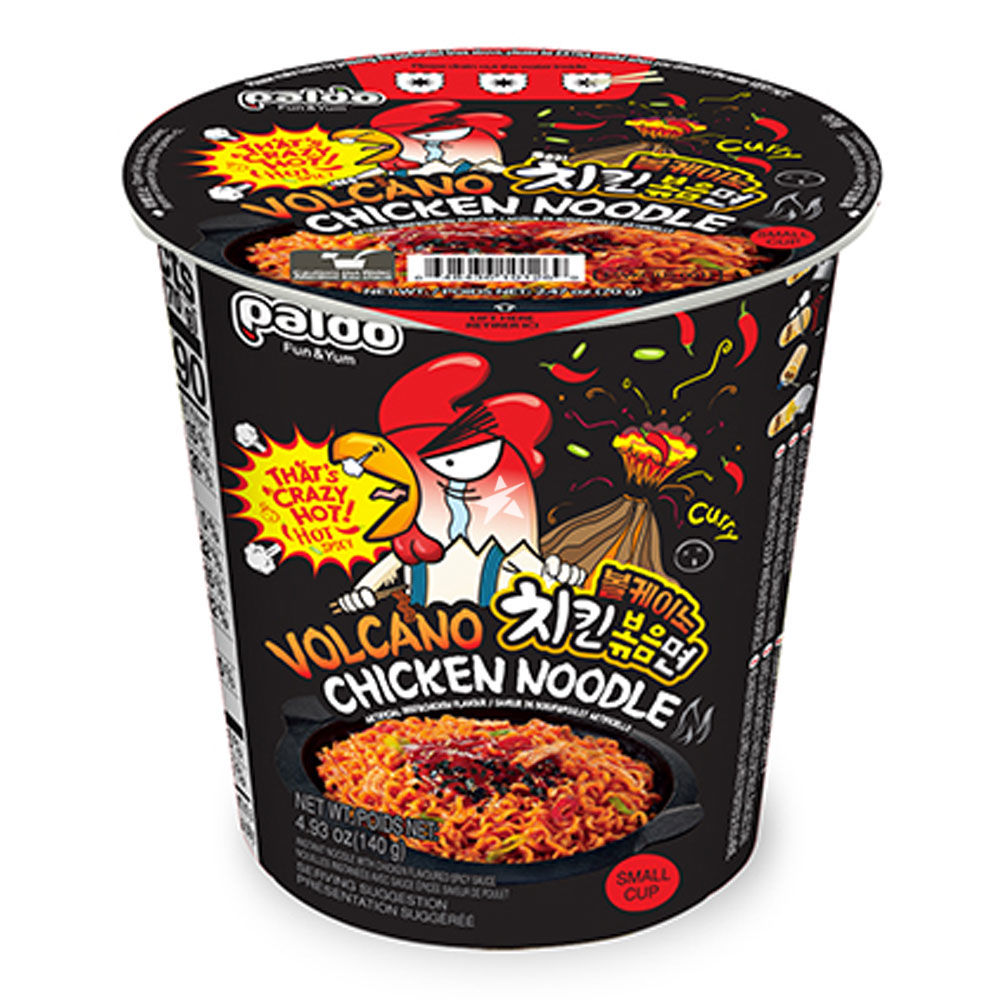 Paldo Volcano Csirkés Ramen Tészta Pohárban 70g