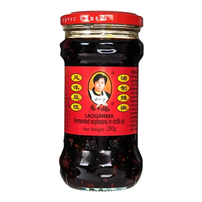 Lao Gan Ma erjesztett szójabab chili olajban 280g