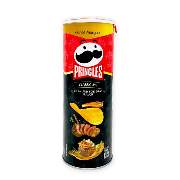 Pringles Classic M5 Steak és Libamáj ízű chips 80g