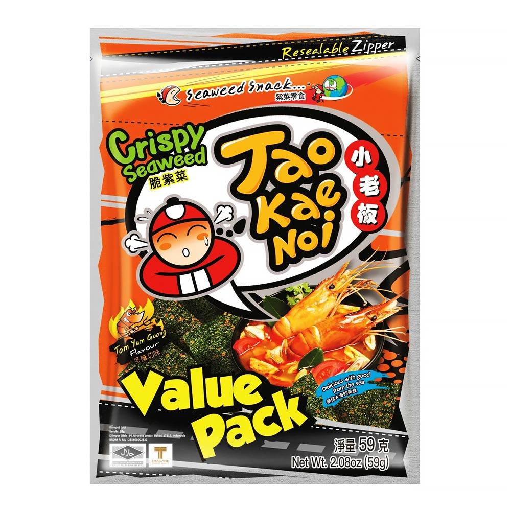 Tao Kae Noi Tom Yum Goong Garnélarákos Ropogós Alga Snack 32g