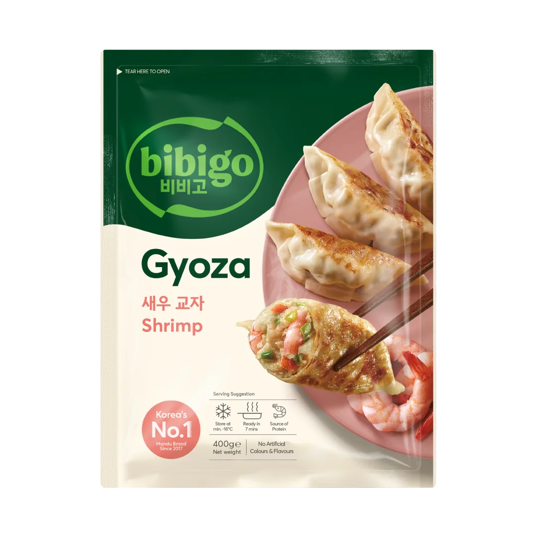 Bibigo Garnélarákos és Zöldséges Gyoza Gombócok 400g