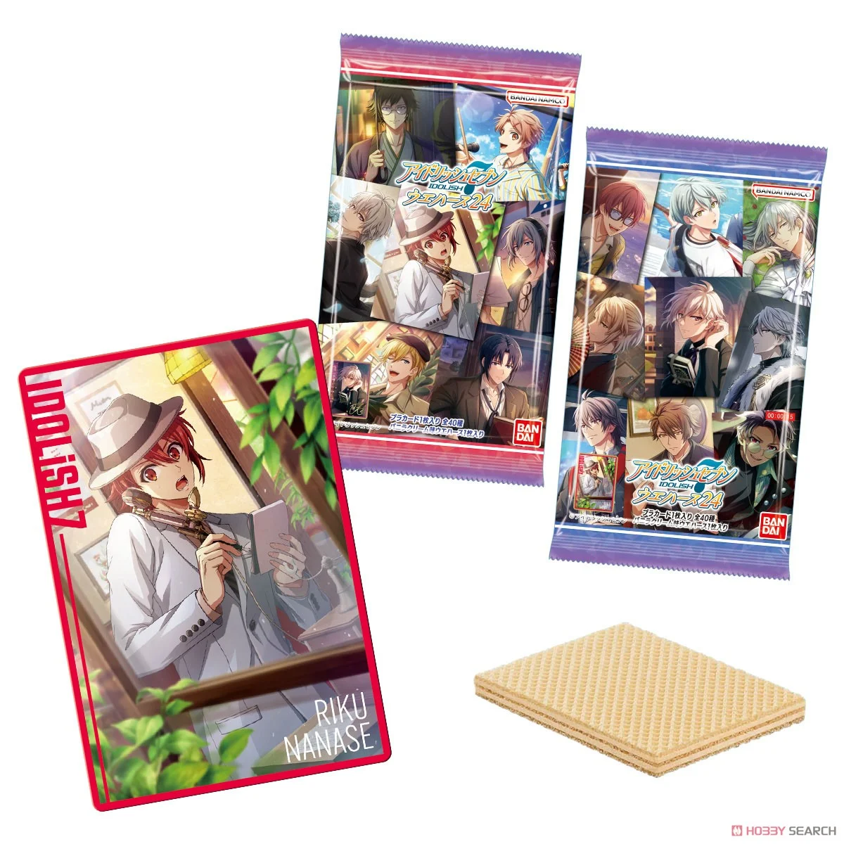 Bandai Idolish 7 Vol. 24 Kártya Nápolyiszelettel 14g