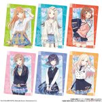 Bandai Gakuen Idolmaster Kártya Nápolyiszelettel 14g