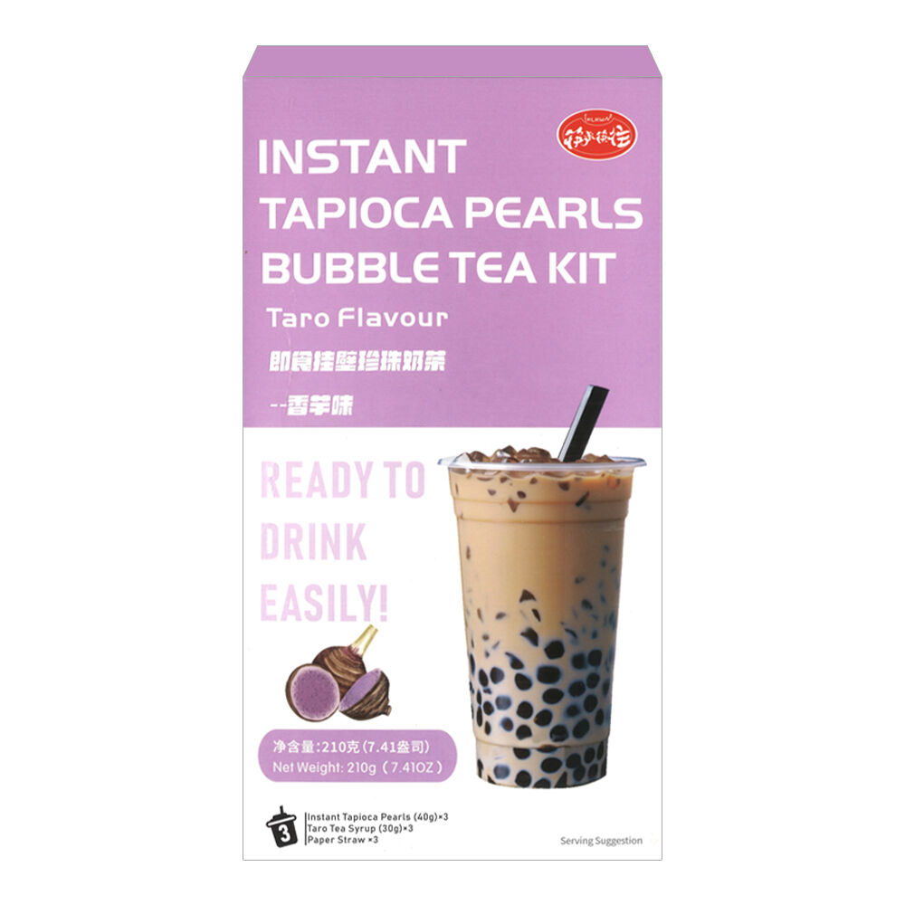 KLKW Instant Taró Bubble Tea Készlet 210g